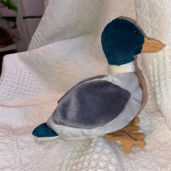 Ty beanie baby Jake the drake mallard is factory fresh and ready to fly to you. - Picture 6 of 7